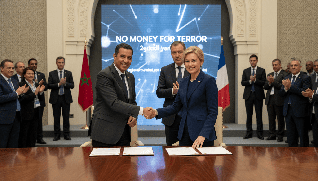 Le Maroc signe un MoU Tracfin‑ANRF à la conférence No Money for Terror