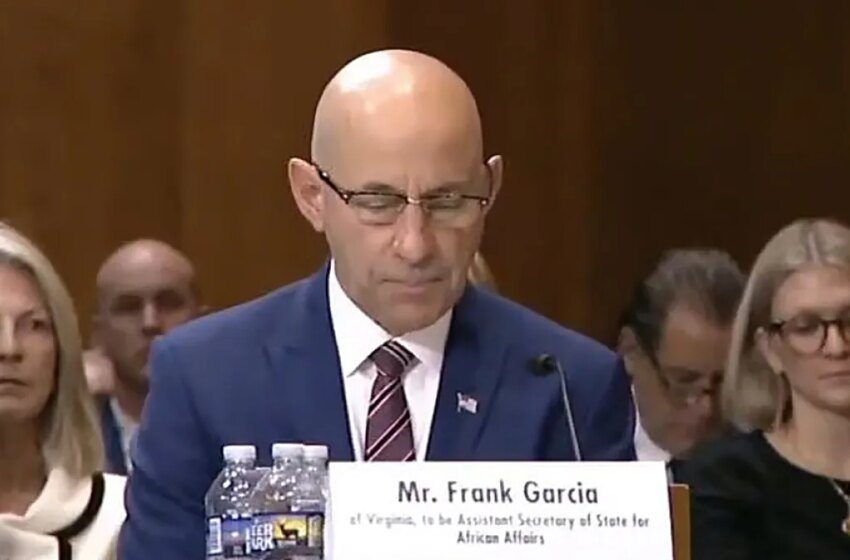  Le Sénat confirme Frank Garcia comme secrétaire d’État adjoint aux Affaires africaines