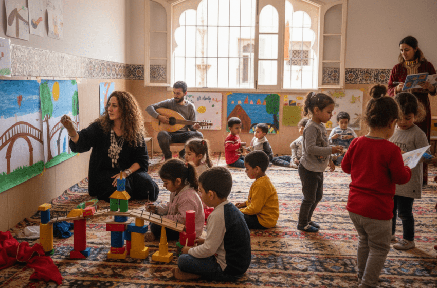  Le projet Boudour Wa Joussour intègre arts et culture au préscolaire à Casablanca