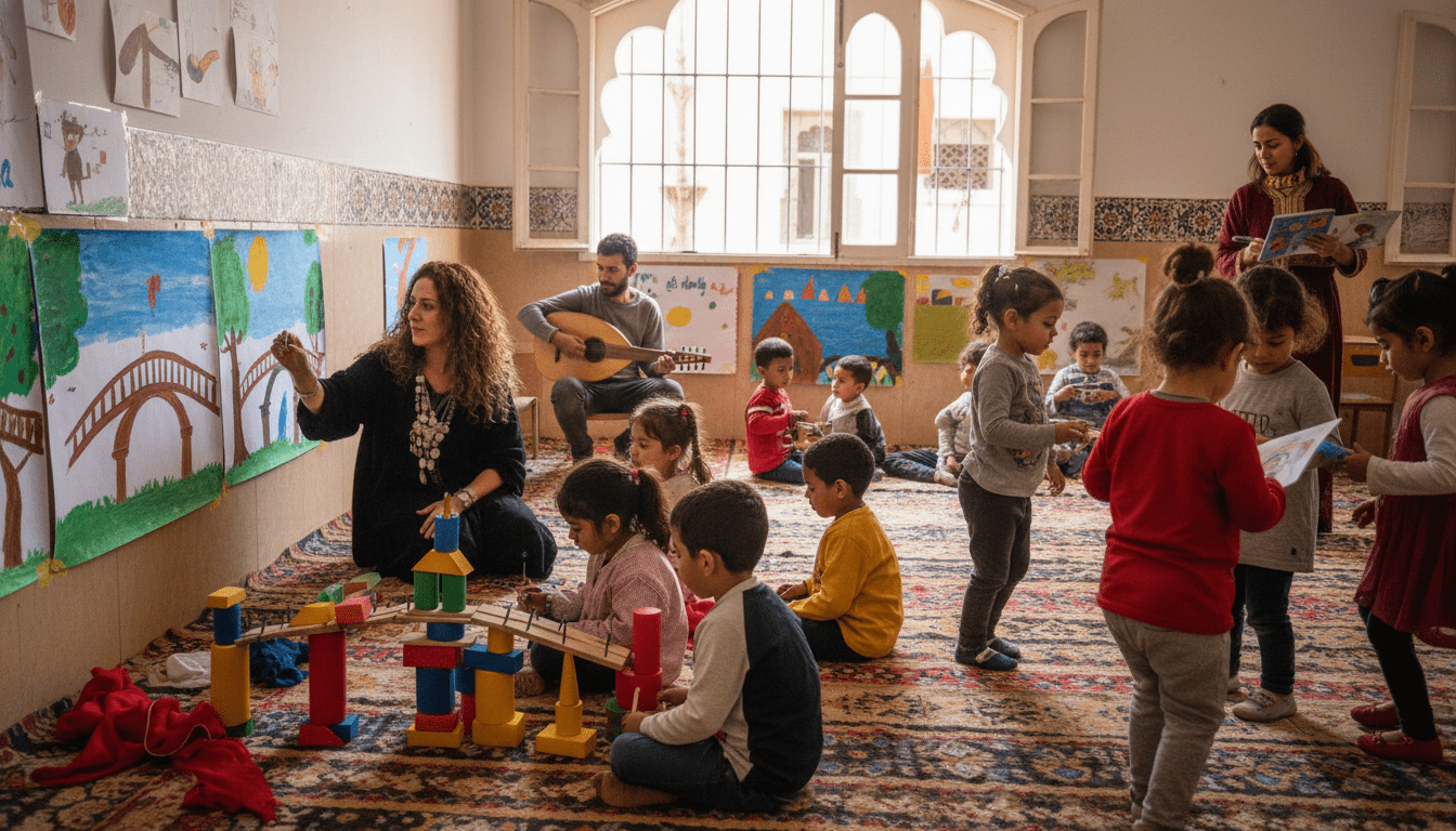 Le projet Boudour Wa Joussour intègre arts et culture au préscolaire à Casablanca