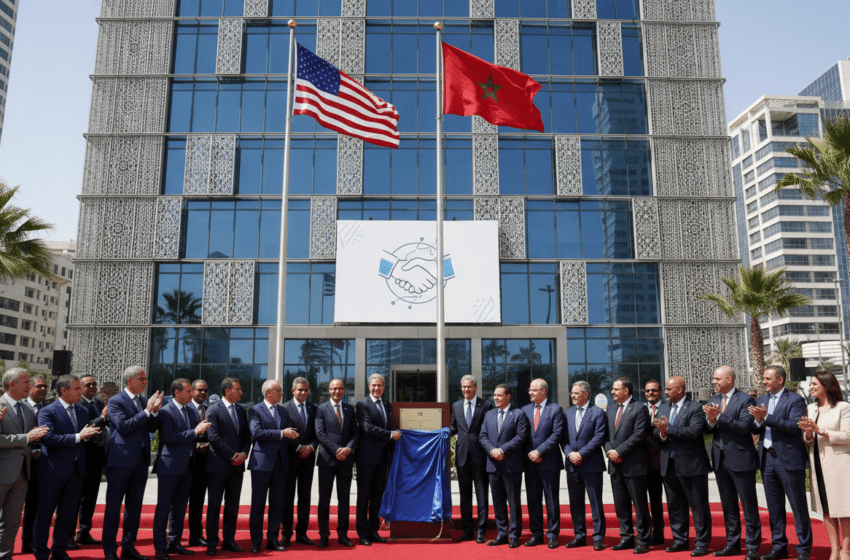  Les États-Unis inaugurent un nouveau consulat général à Casablanca Finance City