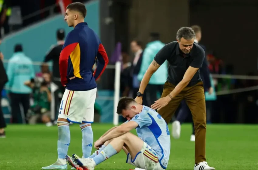 Luis Enrique (PSG) juge inoubliable le huitième perdu face au Maroc en 2022