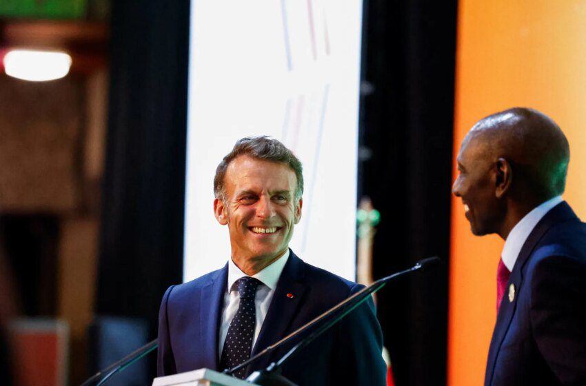  Macron au Kenya annonce 27 milliards de dollars pour réinitialiser les relations Afrique‑Europe