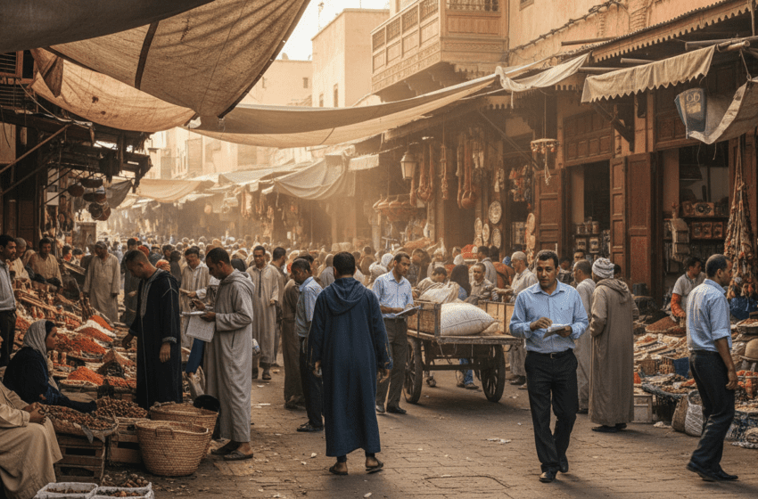  Marché du travail marocain informalité élevée et cotisations sociales irrégulières freinent l’emploi déclaré