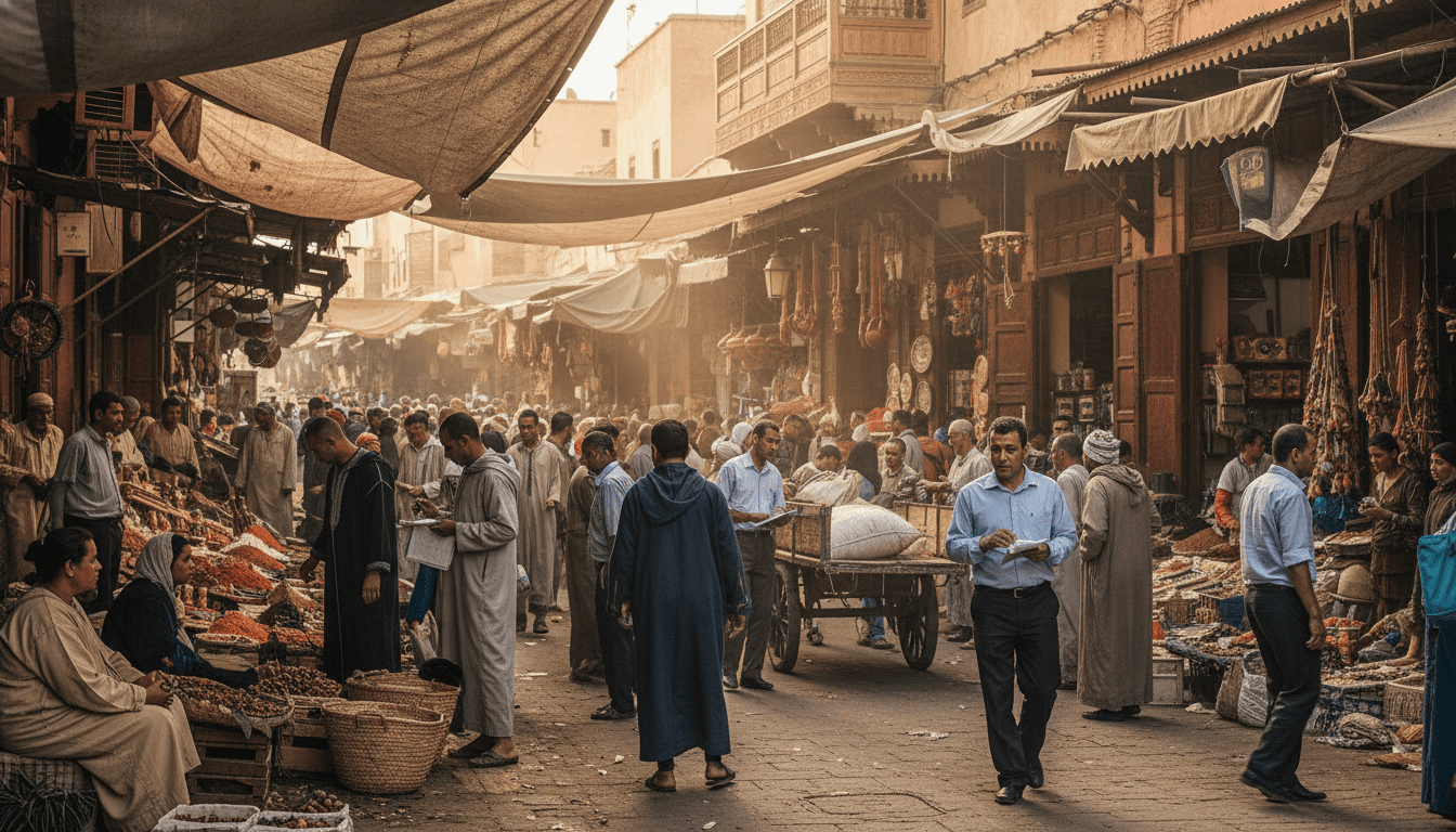 Marché du travail marocain informalité élevée et cotisations sociales irrégulières freinent l'emploi déclaré