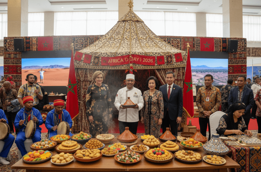  Maroc à Jakarta pour la Journée de l’Afrique 2026, gastronomie, culture et coopération