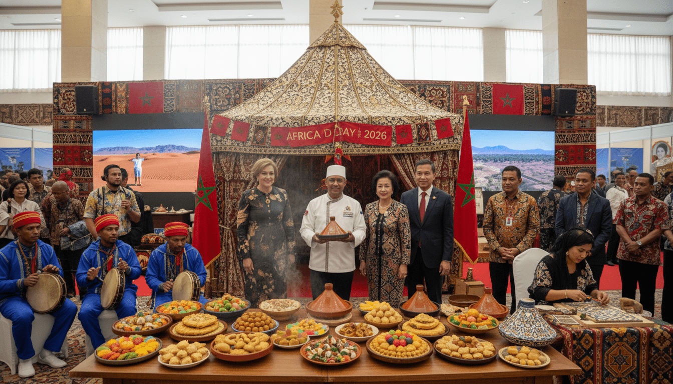 Maroc à Jakarta pour la Journée de l'Afrique 2026, gastronomie, culture et coopération