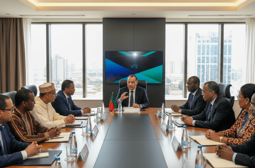  Maroc au conseil ministériel de la CCBC à Nairobi pour préparer la table ronde