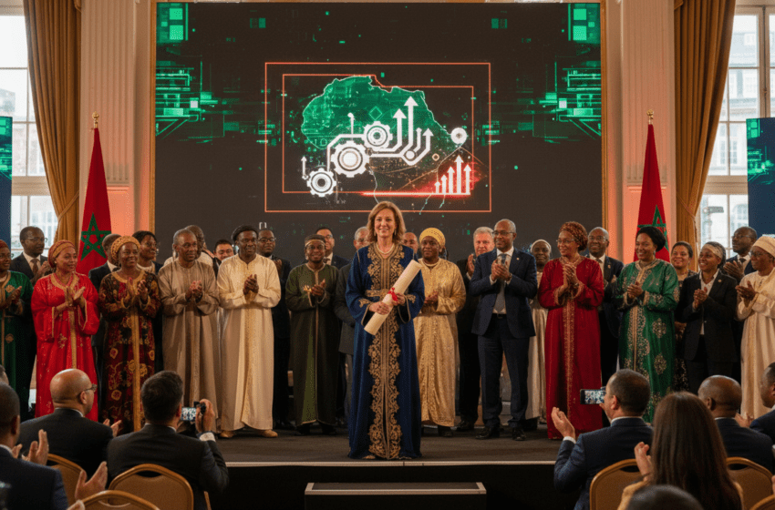  Maroc brille à la Journée de l’Afrique à Londres, caftan et Agenda 2063