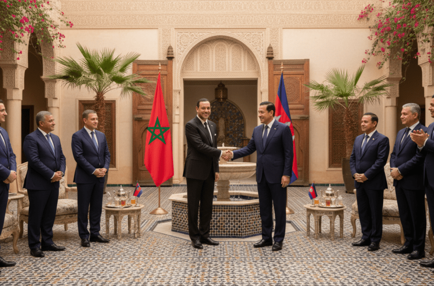  Maroc et Cambodge : la diplomatie bilatérale en plein essor