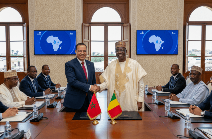 Maroc et Mali renforcent leur coopération pour la sécurité hydrique à Rabat