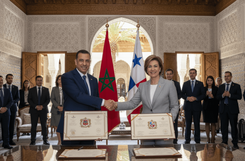  Maroc et Panama signent accord pour renforcer tourisme et liaisons aériennes directes