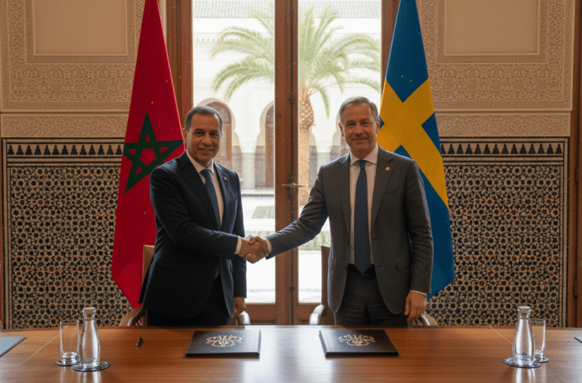  Maroc et Suède signent un partenariat en sécurité et renseignement, ouverture vers la défense