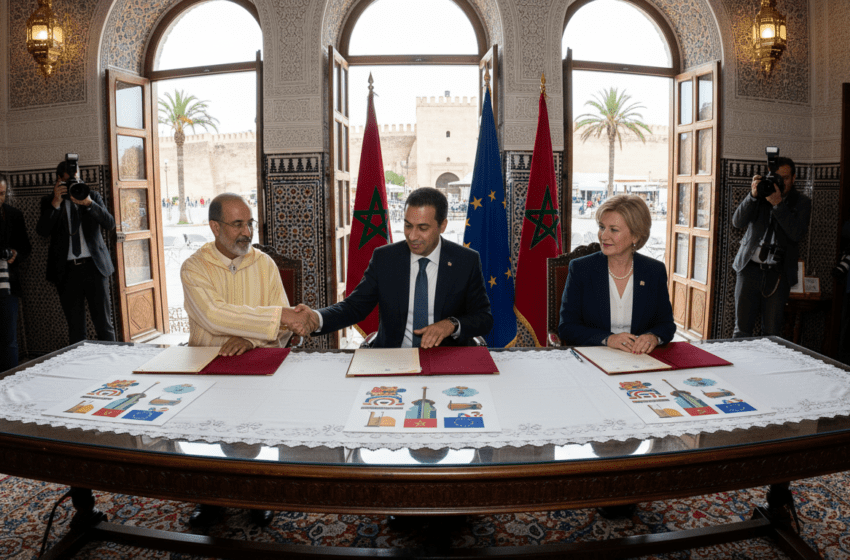  Maroc et UE signent à Rabat trois projets pour les industries culturelles créatives