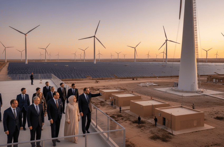  Maroc multiplie projets et réformes pour renforcer les énergies renouvelables