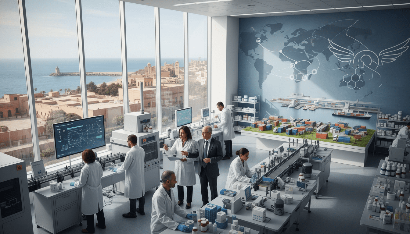 Maroc positionné comme hub pharmaceutique et logistique africain dans le cadre d'AIM2030