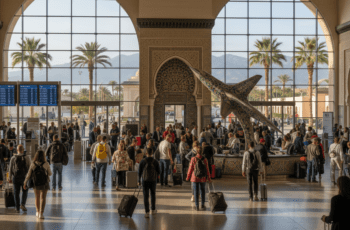 Marrakech‑Menara: 1 016 169 passagers à fin avril 2026, trafic +8,42% selon l'ONDA