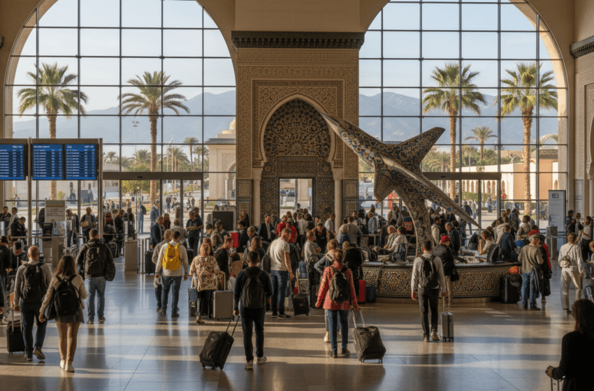  Marrakech‑Menara: 1 016 169 passagers à fin avril 2026, trafic +8,42% selon l’ONDA