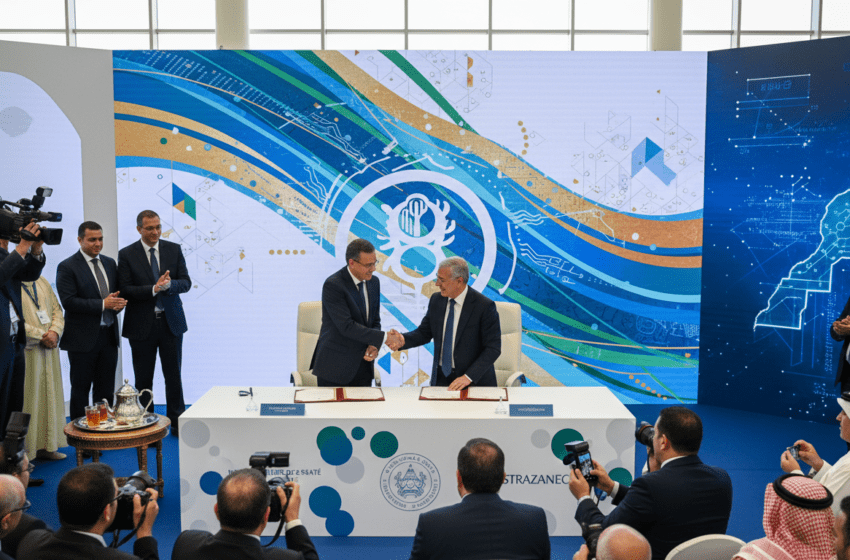  Ministère de la Santé marocain et AstraZeneca signent partenariat numérique au GITEX