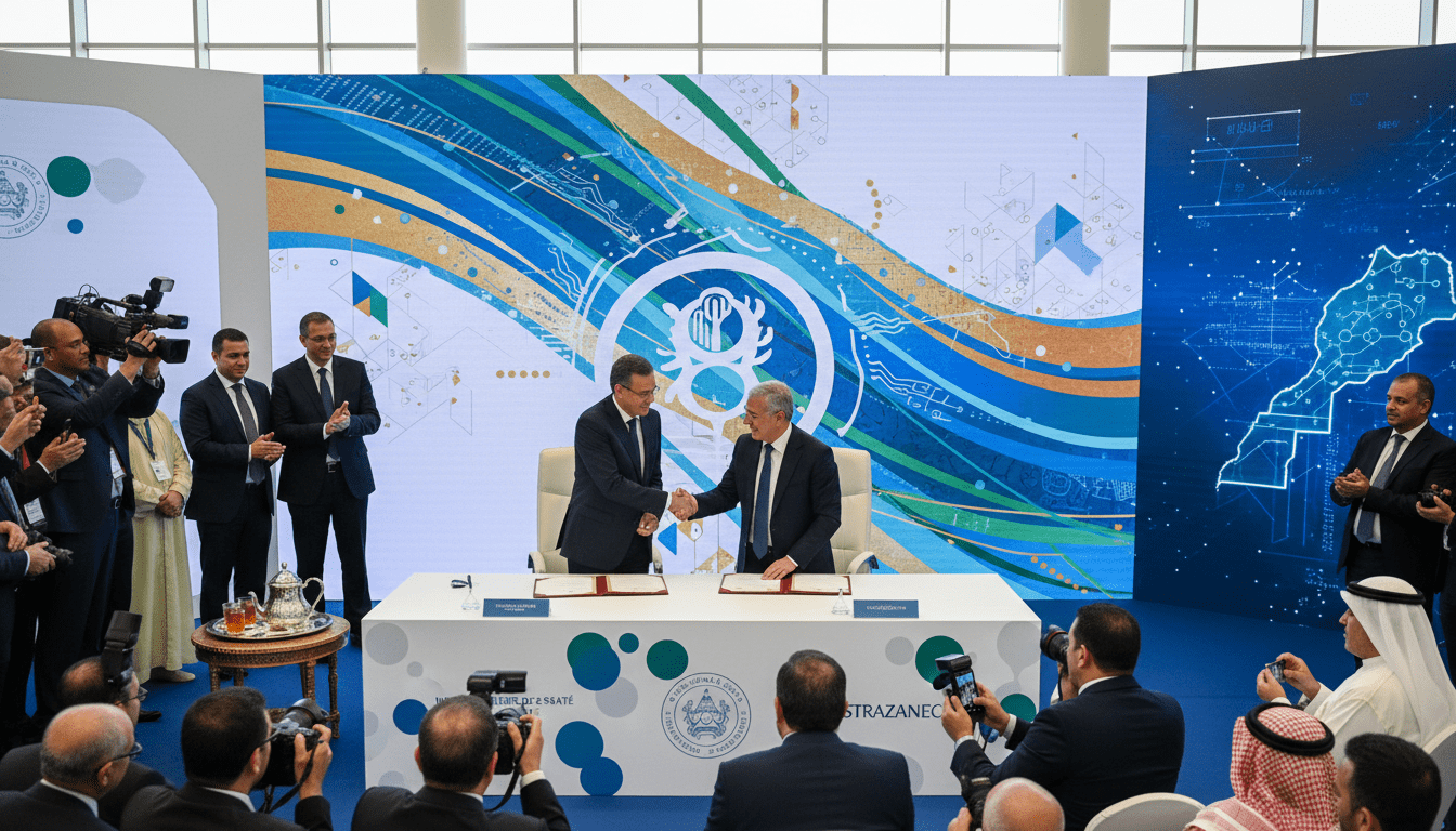 Ministère de la Santé marocain et AstraZeneca signent partenariat numérique au GITEX