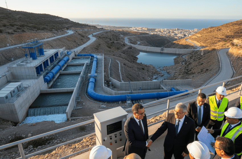  ONEE met en production l’adduction Oued Ghiss pour sécuriser l’alimentation d’Al Hoceima