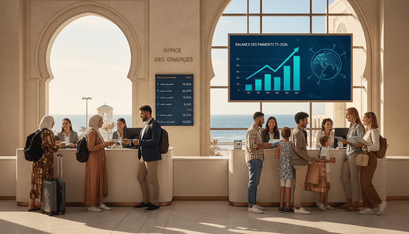 Office des changes : diaspora et tourisme soutiennent la balance des paiements au T1‑2026