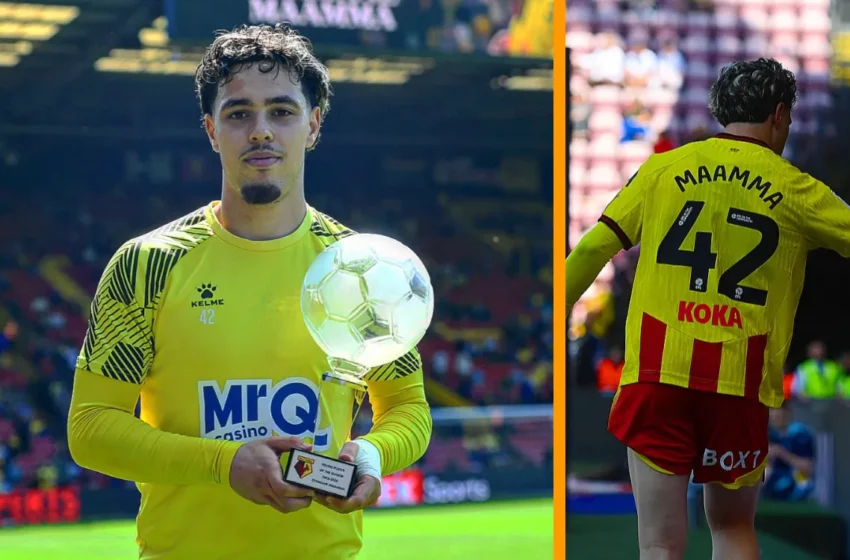  Othmane Maamma, pépite marocaine de Watford, sacré meilleur jeune après le Mondial U20