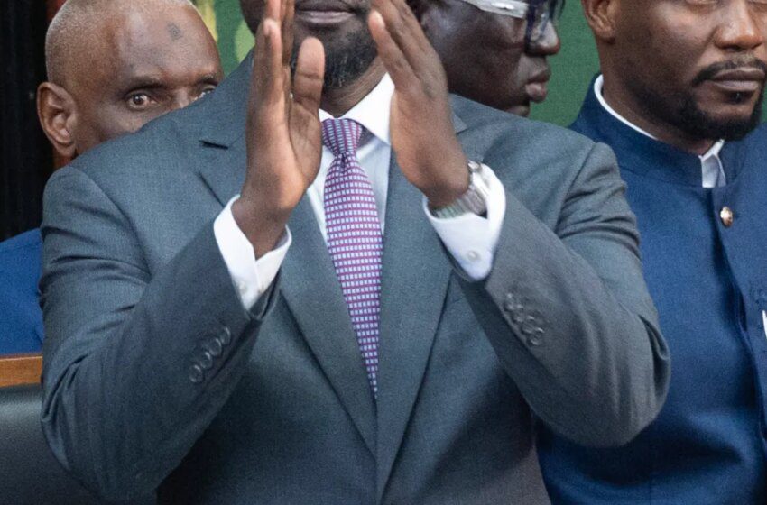  Ousmane Sonko élu président de l’Assemblée nationale du Sénégal après son limogeage