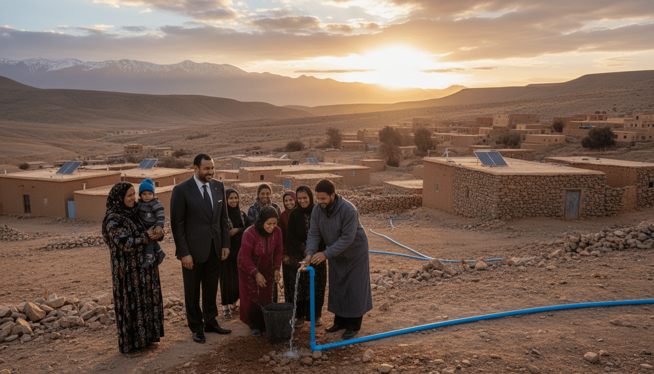 Plus de 51 % des ruraux au Maroc bénéficient du raccordement individuel à l'eau potable