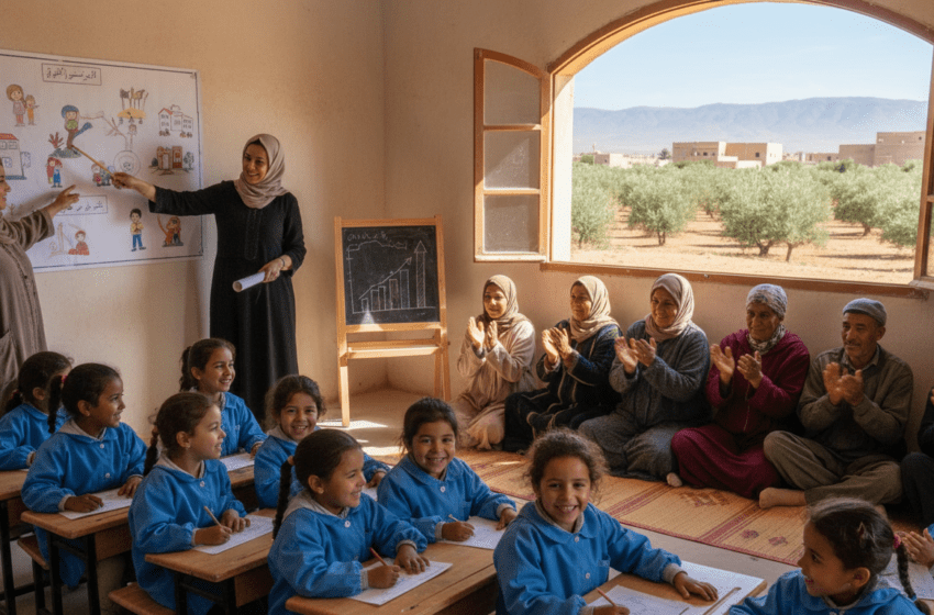  Programme préscolaire jusqu’en 2028 le taux rural passe à 81% contre 35% avant