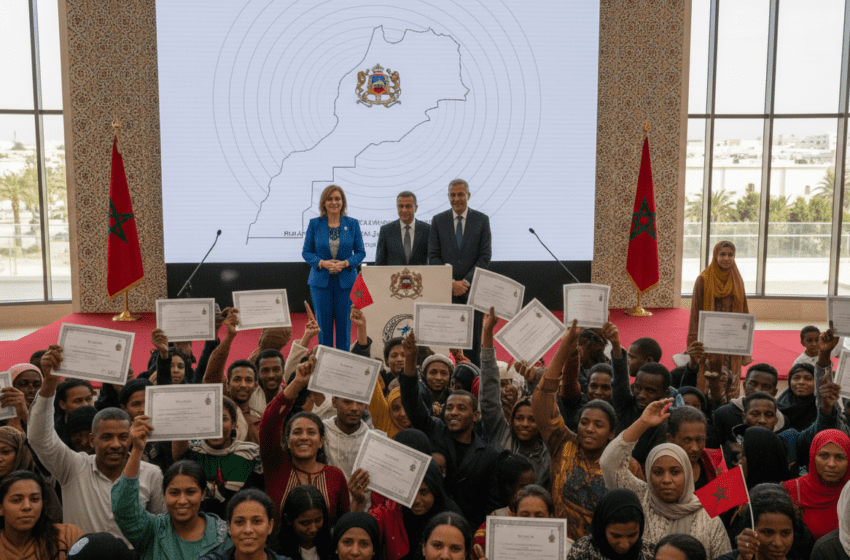 Rabat : territorialisation de la SNIA met en avant 50 000 migrants régularisés