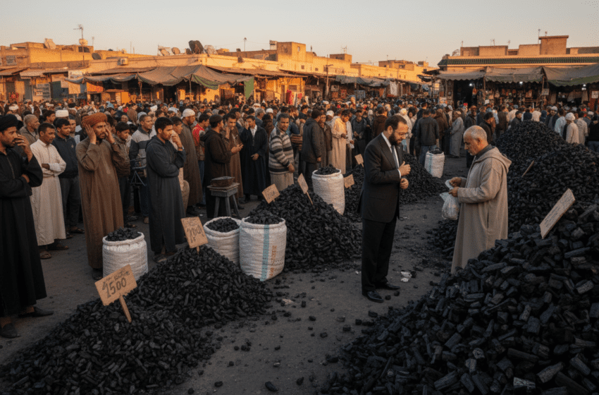  Record des prix du charbon de bois avant l’Aïd El Kébir au Maroc