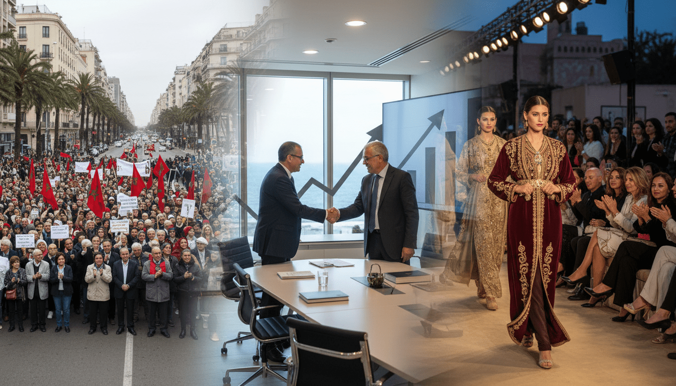 Réforme des retraites, fusion Retail Holding‑LabelVie et Semaine du Caftan dominent la semaine