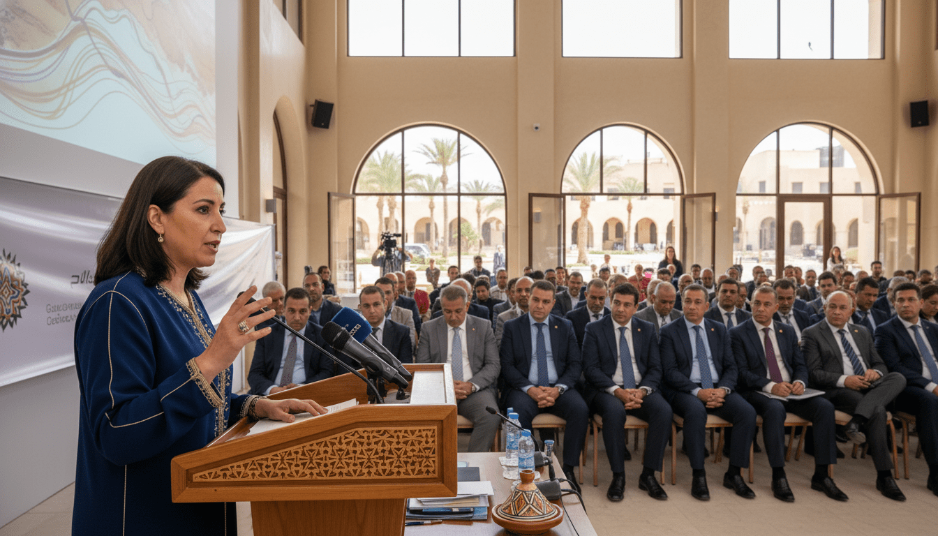 Régionalisation avancée et gouvernance territoriale à Guelmim-Oued Noun selon la présidente
