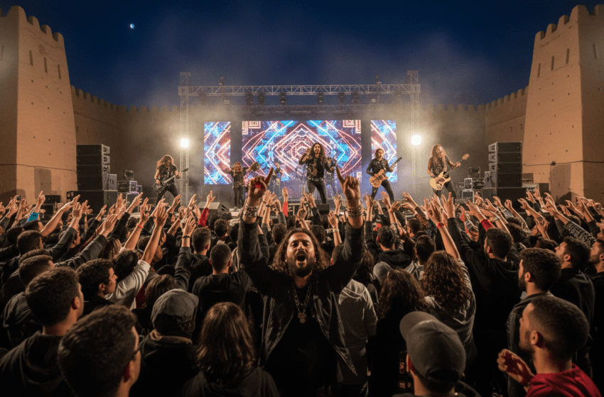  Renaissance du métal marocain autour du festival L’Boulevard