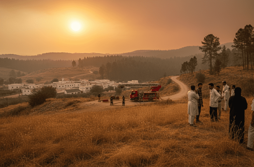  Risque d’incendies extrême 26-29 mai dans Kénitra, Khémisset, Rabat, Salé, Skhirate-Témara selon l’ANEF