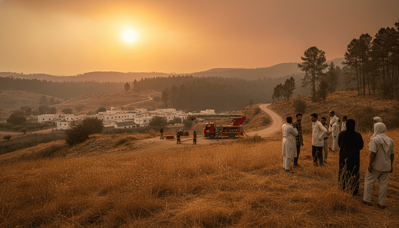 Risque d'incendies extrême 26-29 mai dans Kénitra, Khémisset, Rabat, Salé, Skhirate-Témara selon l'ANEF