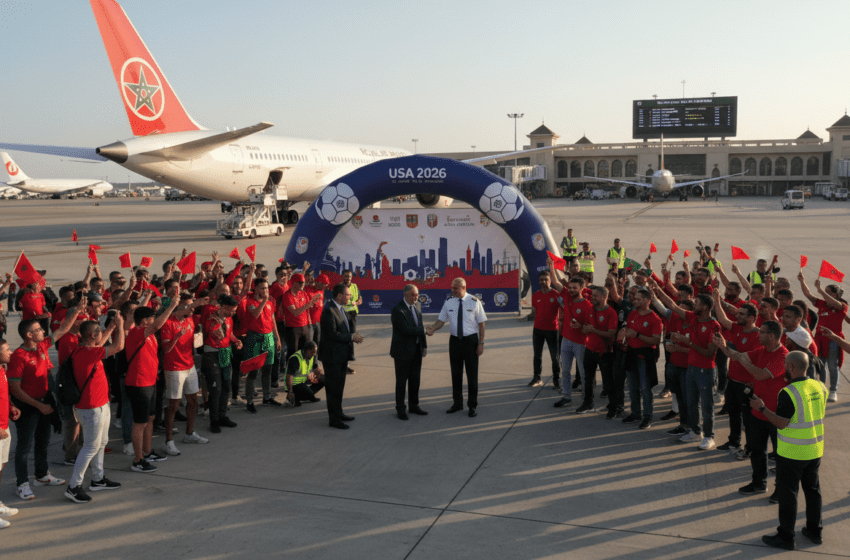 Royal Air Maroc lance 32 vols spéciaux vers les États‑Unis pour le Mondial 2026
