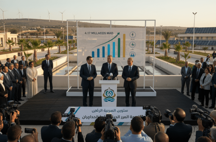  SRM-SM du Souss‑Massa affiche 4,17 milliards de dirhams et modernise eau, électricité, assainissement