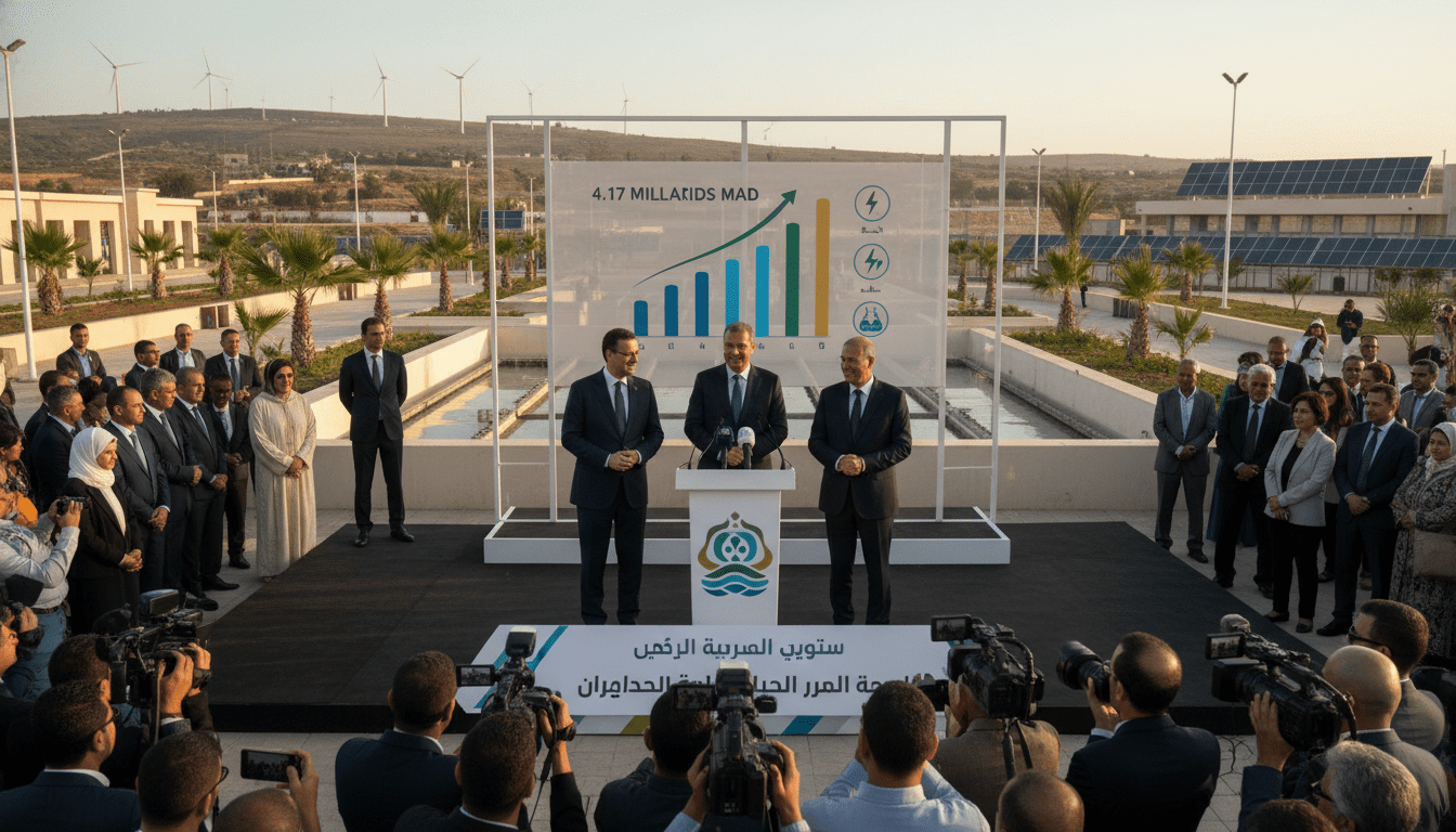 SRM-SM du Souss‑Massa affiche 4,17 milliards de dirhams et modernise eau, électricité, assainissement
