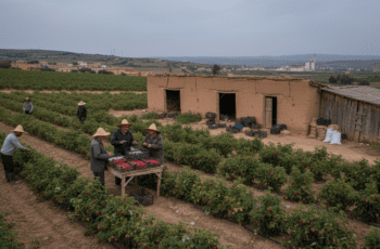 Saison instable du marché mondial de la framboise fragilise les producteurs historiques