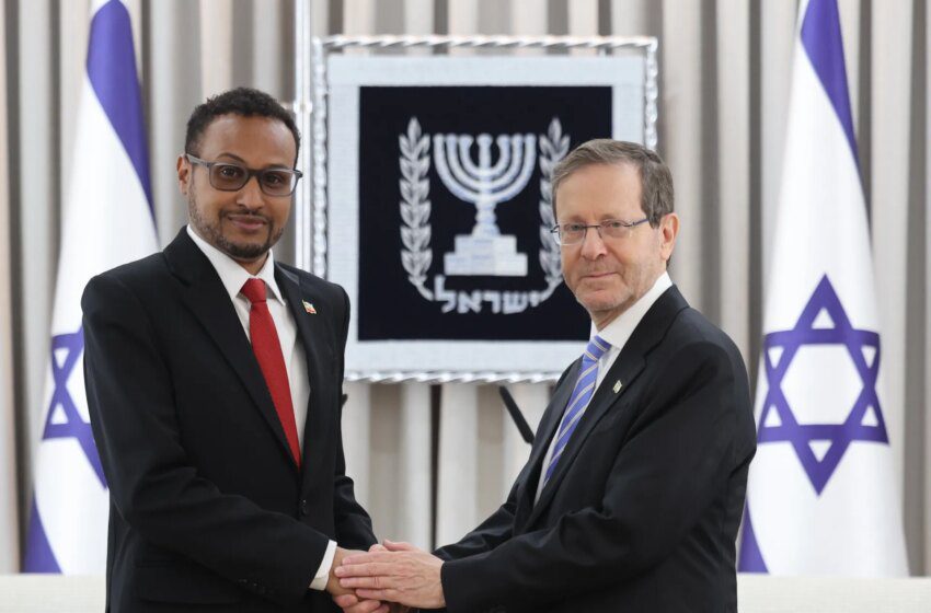  Somaliland ouvrira une ambassade à Jérusalem, Israël ouvrira une mission à Hargeisa