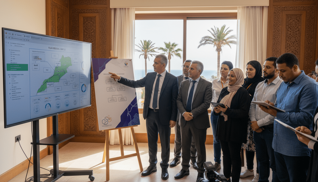 Souss‑Massa lance une plateforme numérique et un plan régional de création d'emplois