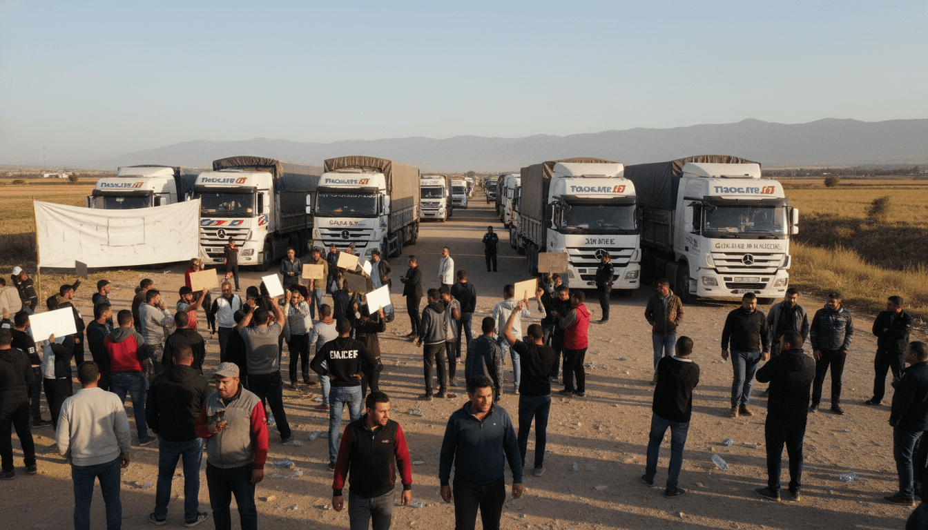 Système numérique UE perturbe chauffeurs routiers, grève menacée pour assouplir visas Schengen