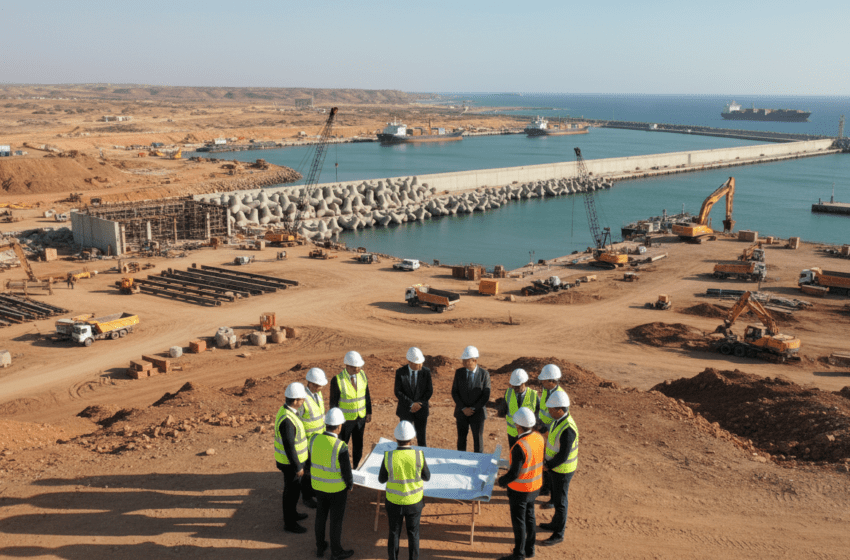  Tarragone étudie des partenariats maritimes et logistiques au chantier du port Dakhla Atlantique