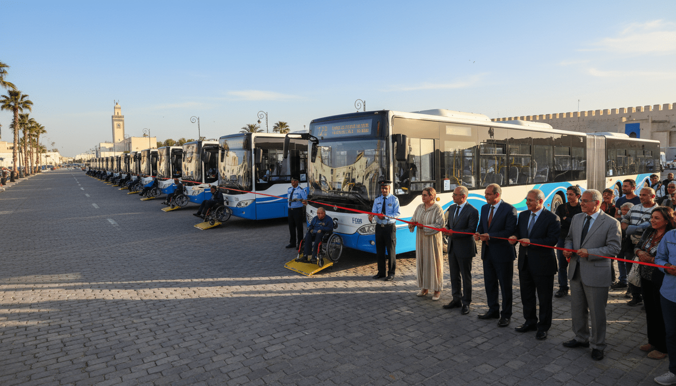 Tétouan met en service 125 autobus accessibles pour un réseau intercommunal modernisé