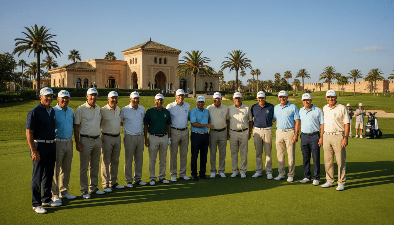 Trophée Hassan II 50e édition réunit les légendes du golf à Rabat
