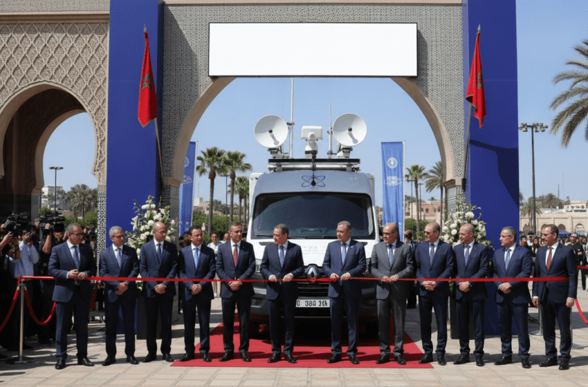  AMSSNuR inaugure la sonde ELMARSAD à Rabat pour une surveillance radiologique renforcée