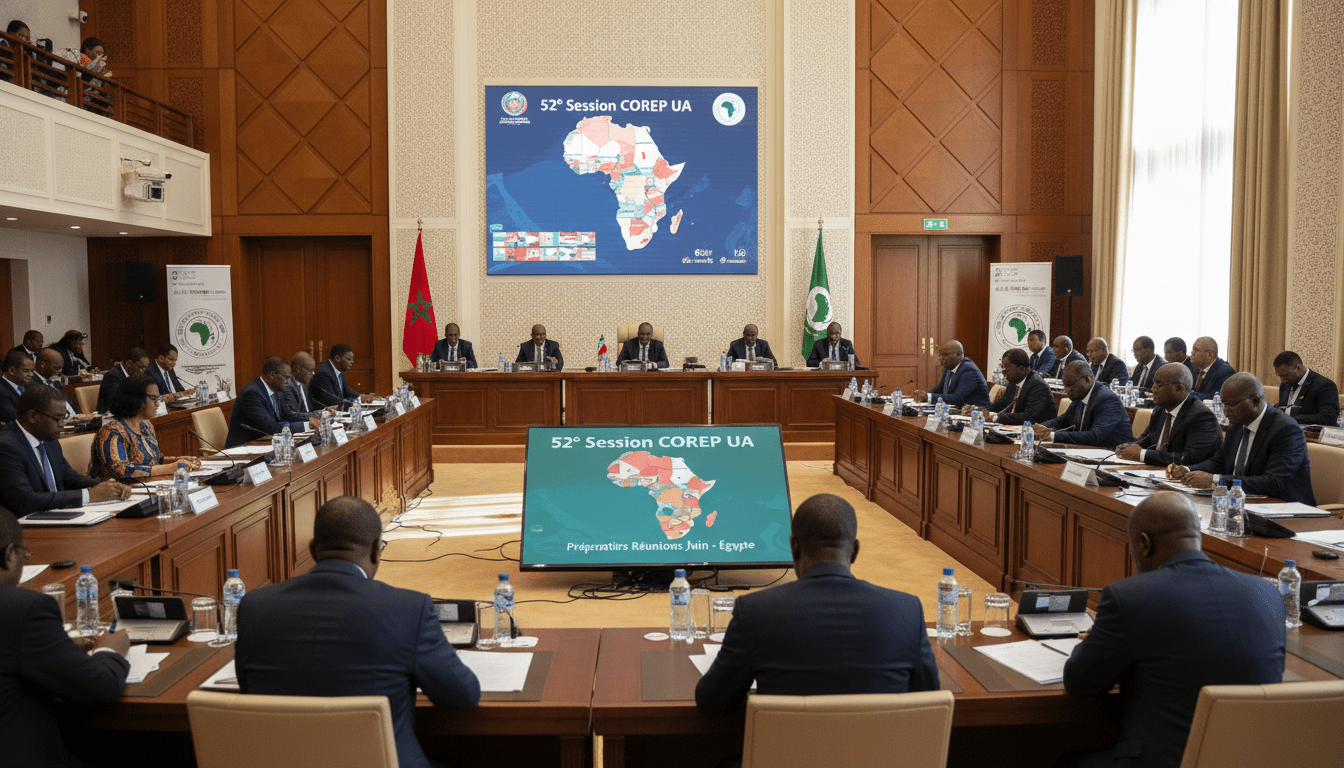 Addis-Abeba : 52e session du COREP de l'UA prépare les réunions de juin en Égypte