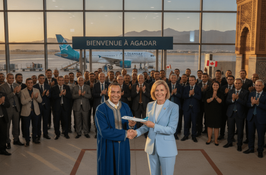  Air Transat lance la liaison directe Montréal-Agadir, impulsant le tourisme du Souss-Massa
